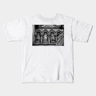 St. Giles Cathedral Figures 3, Edinburgh, Scotland Kids T-Shirt